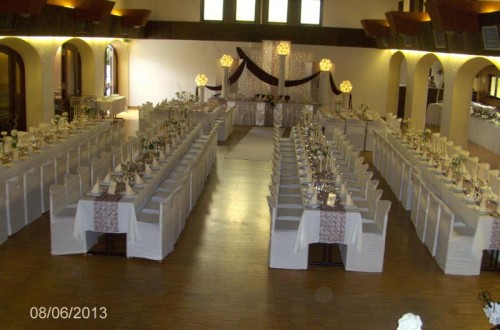 Hochzeit in Braun-Beige