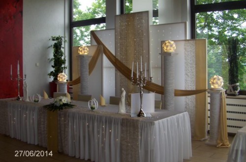 Hochzeit in Gold